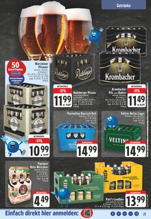 Bier im EDEKA Prospekt "Aktuelle Angebote" mit 28 Seiten (Lippstadt)