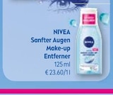 Sanfter Augen Make-up Entferner im Angebot bei Müller in Jena Sanfter Augen Make-up Entferner Angebote von NIVEA bei Müller Jena für 2,95 €