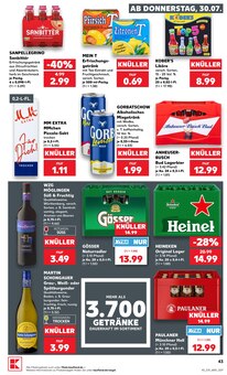 Whiskey im Kaufland Prospekt "Hier bin ich richtig" mit 66 Seiten (Ludwigshafen (Rhein))