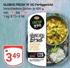 Fertiggericht von Globus Fresh 'N' Go im aktuellen GLOBUS Prospekt
