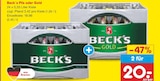Pils oder Gold im Angebot bei Netto Marken-Discount in Oldenburg Pils oder Gold Angebote von Becks bei Netto Marken-Discount Oldenburg für 20,00 €