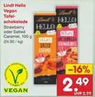 Hello Vegan Tafelschokolade Angebote von Lindt bei Netto Marken-Discount Leonberg für 2,49 €