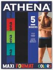 Lot de 5 boxers homme - ATHENA en promo à 25,90 € chez Hyper U Lot de 5 boxers homme - ATHENA dans le catalogue Hyper U