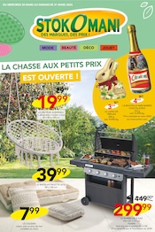Barbecue À Gaz Angebote im Prospekt "LA CHASSE AUX PETITS PRIX EST OUVERTE !" von Stokomani auf Seite 1