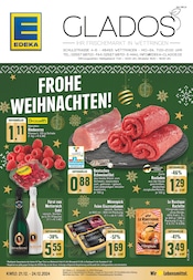 Aktueller EDEKA Discounter Prospekt in Wettringen und Umgebung, "Aktuelle Angebote" mit 16 Seiten, 21.12.2024 - 24.12.2024