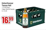 Tannen Hell im Angebot bei Trinkgut in Burghausen Tannen Hell Angebote von Hohenthanner bei Trinkgut Burghausen für 16,99 €