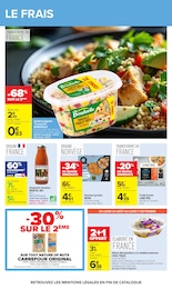 Prix et réduction Bonduelle dans le prospectus Carrefour en cours Offre Bonduelle dans le catalogue Carrefour du moment à la page 35