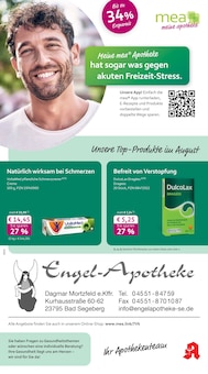 Aktueller mea - meine apotheke Prospekt "Unsere August-Angebote" für Bad Segeberg Aktueller mea - meine apotheke Prospekt für Bad Segeberg mit Seiten