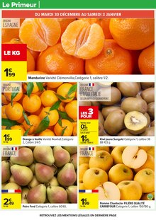 Promo Carotte dans le catalogue Carrefour du moment à la page 29