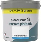 Peinture blanche - GoodHome en promo chez Castorama Saint-Maur-des-Fossés à 27,90 €