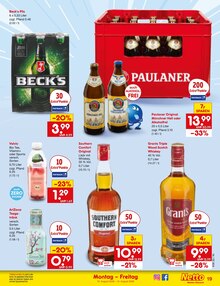 Whiskey im Netto Marken-Discount Prospekt "Aktuelle Angebote" mit 63 Seiten (Erlangen)