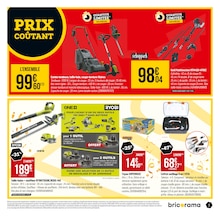 Promo Tondeuse À Gazon Électrique dans le catalogue Bricorama du moment à la page 5