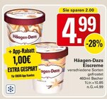 Eiscreme Angebote von Häagen-Dazs bei WEZ Bad Oeynhausen für 4,99 €