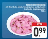 Aktuelles Feinster roter Heringssalat Angebot bei EDEKA in Leipzig ab 0,99 €