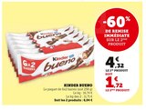 Bueno - Kinder en promo chez U Express Avignon à 1,72 €