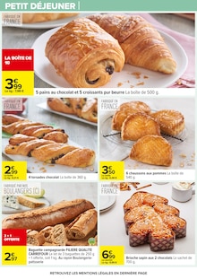 Promotion Croissant dans le prospectus Carrefour, valable du 09/12/2025 au 24/12/2025 Promo Croissant dans le catalogue Carrefour du moment à la page 10