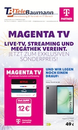 Telebaumann Prospekt: "MAGENTA TV", 8 Seiten, 13.01.2026 - 31.01.2026