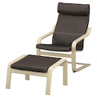 Sessel und Hocker Birkenfurnier/Glose dunkelbraun Glose dunkelbraun im IKEA Prospekt Sessel und Hocker Birkenfurnier/Glose dunkelbraun Glose dunkelbraun von POÄNG im aktuellen IKEA Prospekt für 251,10 €