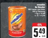 Der Klassiker von ovomaltine im aktuellen E center Prospekt für 5,49 €