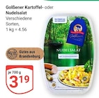 GLOBUS Markkleeberg - Golßener Kartoffelsalat Angebot im Prospekt Golßener Kartoffelsalat bei GLOBUS im Markkleeberg Prospekt für 3,19 €