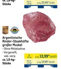 Argentinische Rinder-Steakhüfte großer Muskel Angebote von Metro Premium bei METRO Ibbenbüren für 14,97 €