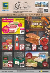 Aktueller E center Supermarkt Prospekt in Kerken und Umgebung, "Aktuelle Angebote" mit 28 Seiten, 29.04.2024 - 04.05.2024