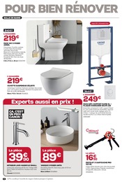 Promos WC dans le catalogue "POUR BIEN RÉNOVER COMPTEZ SUR NOUS..." de Gedimat WC en promo dans le catalogue Gedimat à la page 8