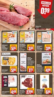 Schweinefilet im REWE Prospekt "Dein Markt" mit 32 Seiten (Augsburg)
