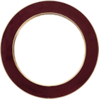 Miroir rond velours en promo chez Maxi Bazar Avignon à 24,99 €