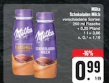 Schokoladen Milch im Angebot bei E center in Chemnitz Schokoladen Milch Angebote von Milka bei E center Chemnitz für 0,99 €
