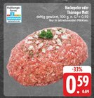 EDEKA - Hackepeter Angebot im Prospekt Hackepeter bei EDEKA im Prospekt "" für 0,59 €