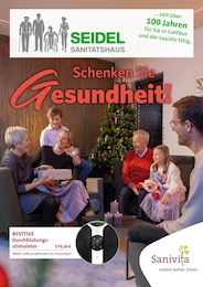 Sanitätshaus Orthopädietechnik SEIDEL Nachfolger Matthias Harmuth e.K. Prospekt für Cottbus: "Schenken Sie Gesundheit!", 6 Seiten, 13.11.2024 - 31.01.2025