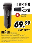 Aktuelles Rasierer Personal Care 3000BT Series 3 Angebot bei MEDIMAX in Duisburg ab 69,99 €