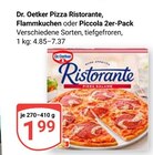 Pizza Ristorante im Angebot bei GLOBUS in Plauen Pizza Ristorante Angebote von Dr. Oetker bei GLOBUS Plauen für 1,99 €