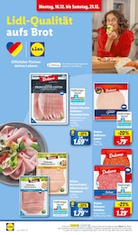 Schinken Angebot im aktuellen Lidl Prospekt auf Seite 12