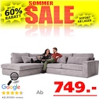 Seats and Sofas Fürth - California Ecksofa Angebot im Prospekt California Ecksofa bei Seats and Sofas im Fürth Prospekt für 749,00 €