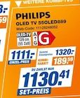 Aktuelles OLED TV 550OLED889 Angebot bei expert in Münster ab 1.130,41 €