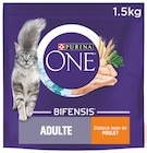 Croquettes chat adulte poulet - PURINA ONE - Intermarché à Boulogne-Billancourt Croquettes chat adulte poulet - PURINA ONE en promo chez Intermarché Boulogne-Billancourt à 2,56 €