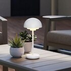 Lampe à poser Astrapia LED tactile blanc IP44 Ø 13,7 x H. 29,8 cm 1,8 W GoodHome - GoodHome en promo chez Castorama Lampe à poser Astrapia LED tactile blanc IP44 Ø 13,7 x H. 29,8 cm 1,8 W GoodHome - GoodHome dans le catalogue Castorama