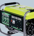 Espace Emeraude Châteaubriant - Promo Groupe électrogène ksb 2200a 2.2kw Promo Groupe électrogène ksb 2200a 2.2kw à 199,00 € dans le catalogue Espace Emeraude à Châteaubriant