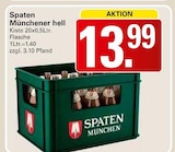 Münchener hell Angebote von Spaten München bei WEZ Minden für 13,99 €