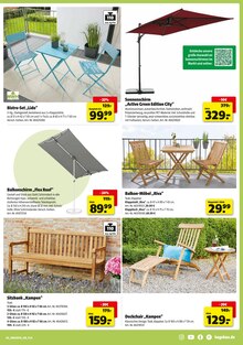 Sonnenschirm im Hagebaumarkt Prospekt "Raus in den Garten? SO günstig geht das!" mit 20 Seiten (Karlsruhe)