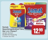 Geschirrspülmittel-Tabs Angebote von Somat bei famila Nordwest Oldenburg für 12,99 €
