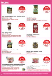 Prix et réduction Sauce Tomate dans le prospectus Monoprix Margaret en cours Offre Sauce Tomate dans le catalogue Monoprix Margaret du moment à la page 40