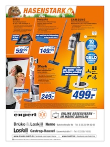 Staubsauger im expert Prospekt "Top Angebote" mit 8 Seiten (Dortmund)