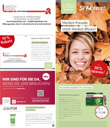Aktueller LINDA Premiumapotheke Prospekt "Aktuelle Angebote" Seite 1 von 3 Seiten