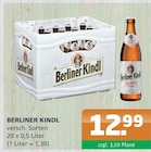 Getränke A-Z Grünow - BERLINER KINDL Angebot im Prospekt BERLINER KINDL bei Getränke A-Z im Grünow Prospekt für 12,99 €