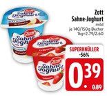 Aktuelles Sahne-Joghurt Angebot bei EDEKA in Regensburg ab 0,39 €