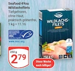 Wildlachsfilets Angebote von Seafood 4You bei GLOBUS Saarbrücken für 2,79 €