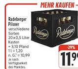 nah und gut Falkenhain - Pilsner Angebot im Prospekt Pilsner bei nah und gut im Falkenhain Prospekt für 11,99 €